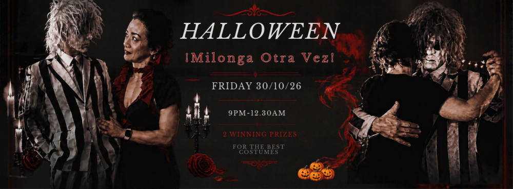 🎃👻 Halloween ¡Milonga Otra Vez! 👻🎃